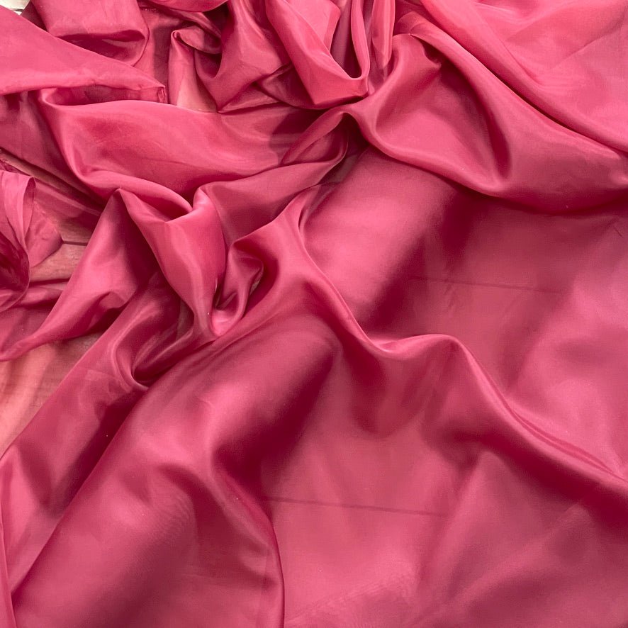 Plain Voile Fabric Draping Net Curtain Material 150cm, Wine - Bull Ring Fabrics
