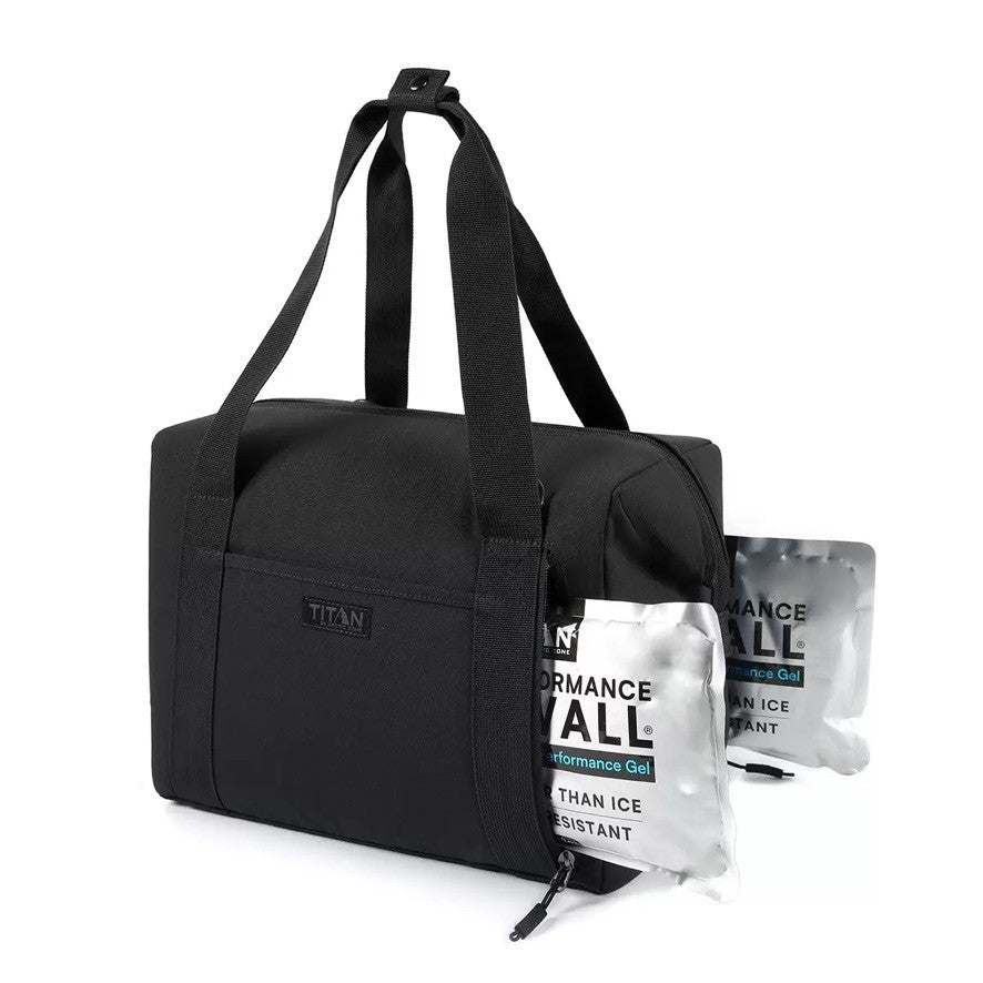 Titan 25 Can Insulated Cooler Bag with 2 Ice Walls Deep Freeze Carry-All Hiking - Bull Ring Fabrics