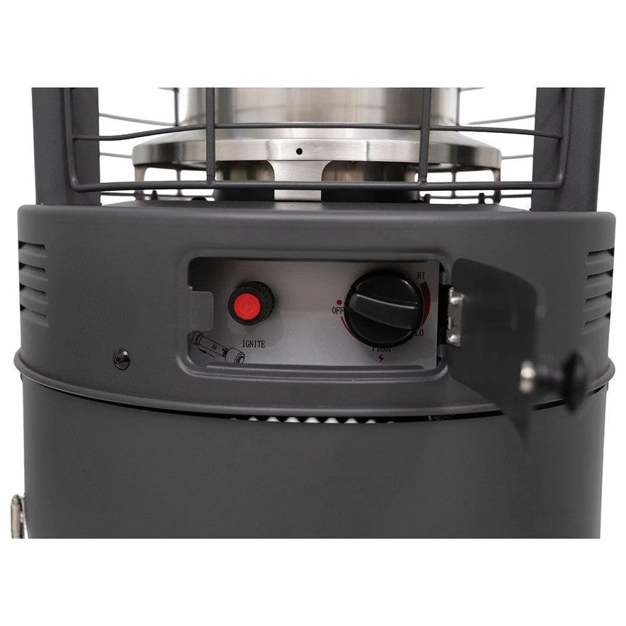 Well Traveled Cyclone Flame Gas Patio Heater Garden Cafe Bar Resturant - Bull Ring Fabrics