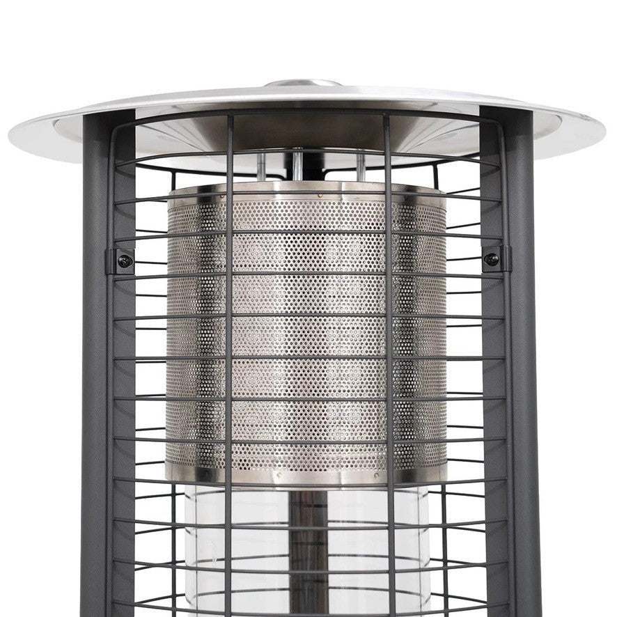Well Traveled Cyclone Flame Gas Patio Heater Garden Cafe Bar Resturant - Bull Ring Fabrics