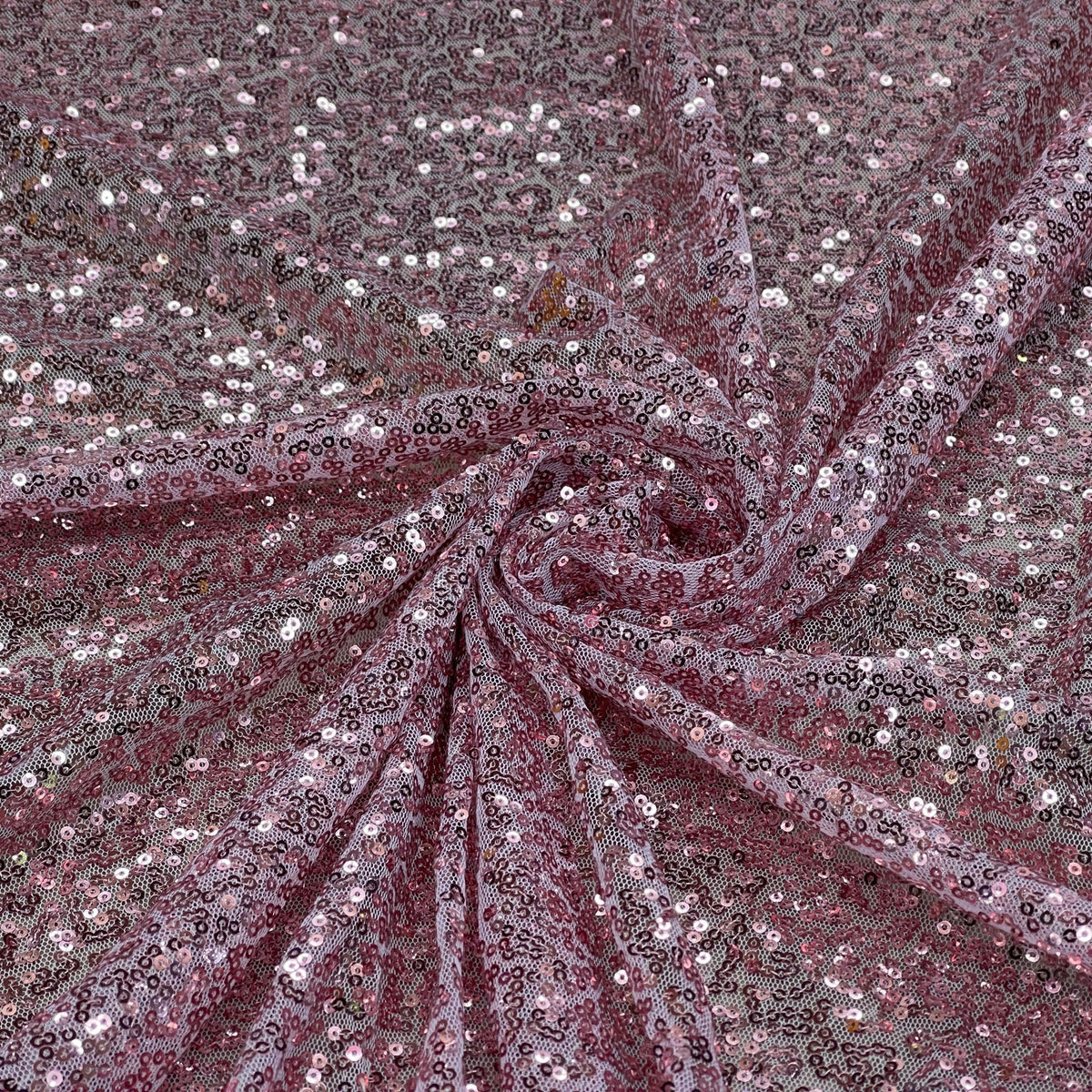 All Over Sequins On Net Fabric - Bull Ring Fabrics