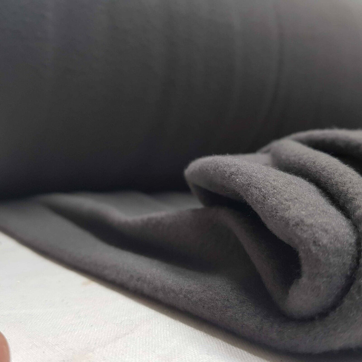 Anti Pil Polar Fleece Fabric 150cm, Dark Grey - Bull Ring Fabrics