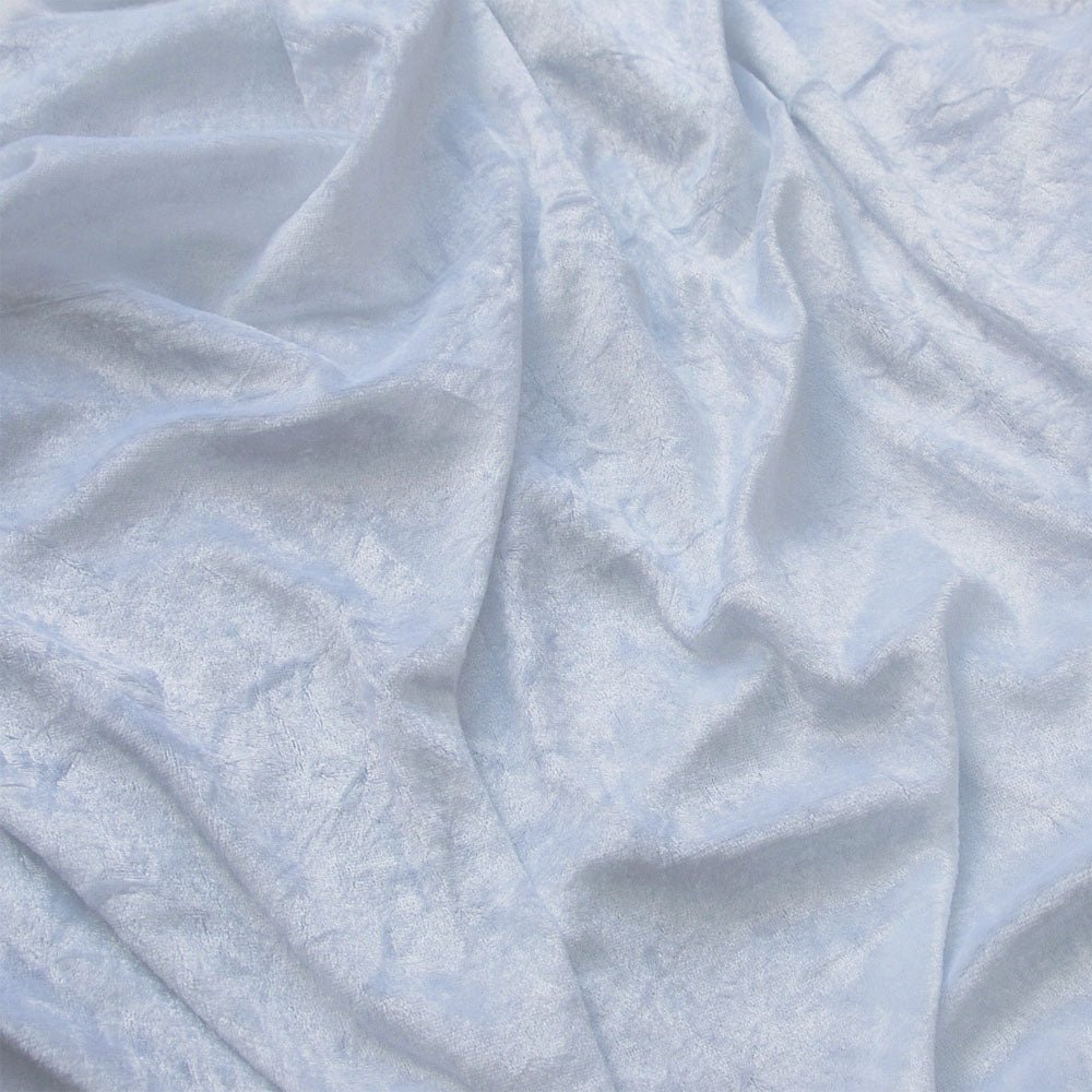 Crushed Velvet Velour Dress Fabric - Bull Ring Fabrics