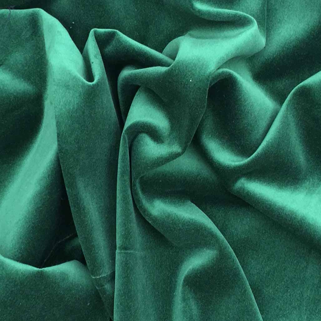 Plain Cotton Velvet Fabric Plush Theatre Costumes Material 112cm - Bull Ring Fabrics