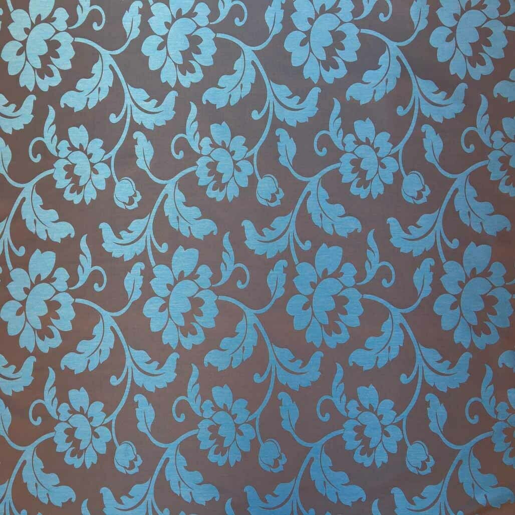Premium Daisy Floral Flowers Curtain Brocade Fabric 140cm - Bull Ring Fabrics