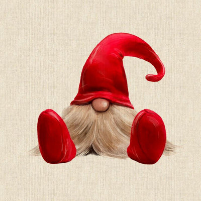 Red Gonk Gnome Christmas Panels, Elf - Bull Ring Fabrics