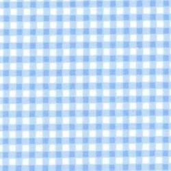 Tiny Gingham Checks Cotton Poplin Fabric - Bull Ring Fabrics