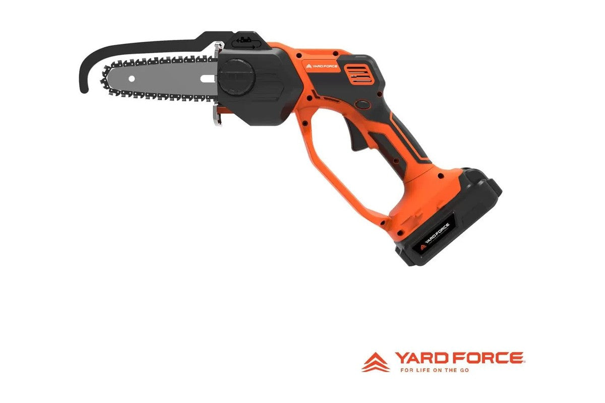 Yard Force cordless mini chainsaw, from our DIY & Tools range