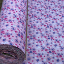 10m Wholesale Floral Polycotton Fabric Childrens Dolls Toys 45" Pink