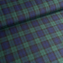 Tartan Check Polyviscose Dress Fabric