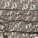 100% Cotton Craft Snakeskin Print Fabric 54" – Brown Python - Bull Ring Fabrics