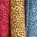 100% Cotton Poplin Fabric Rose & Hubble Animal Leopard Spots 45" - Bull Ring Fabrics
