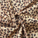 100% Cotton Poplin Fabric Rose & Hubble Animal Leopard Spots 45" - Bull Ring Fabrics