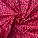 100% Cotton Poplin Fabric Rose & Hubble Animal Leopard Spots 45" - Bull Ring Fabrics