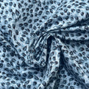 100% Cotton Poplin Fabric Rose & Hubble Animal Leopard Spots 45" - Bull Ring Fabrics