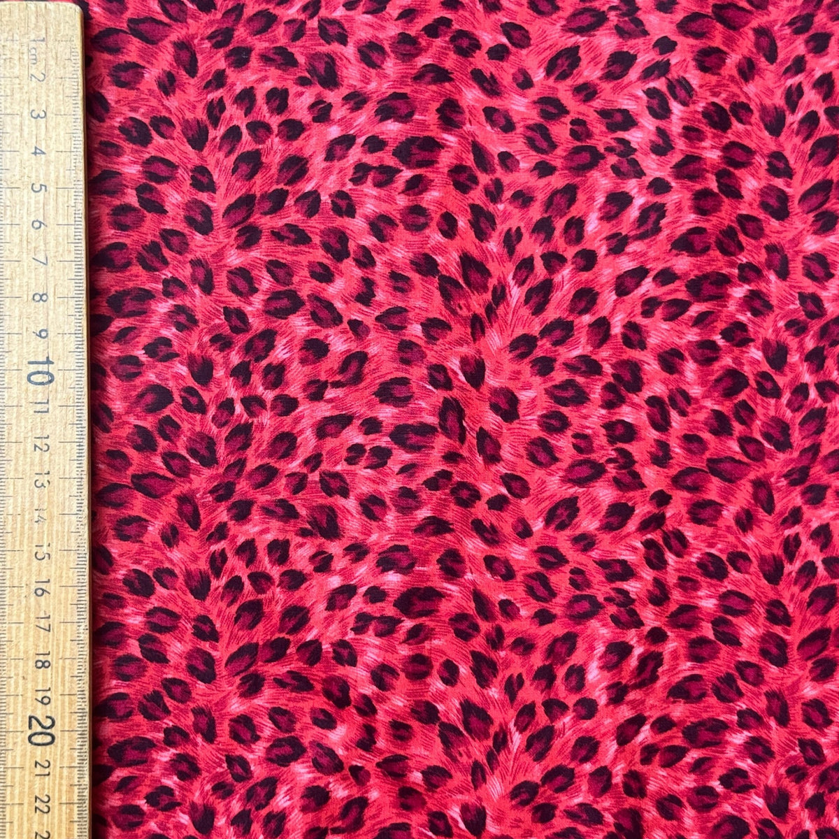 100% Cotton Poplin Fabric Rose & Hubble Animal Leopard Spots 45" - Bull Ring Fabrics