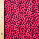 100% Cotton Poplin Fabric Rose & Hubble Animal Leopard Spots 45" - Bull Ring Fabrics