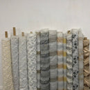 100m Wholesale Turkish Cotton Muslin Fabric Window Voile Draping 54" Job Lot - Bull Ring Fabrics