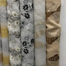 100m Wholesale Turkish Cotton Muslin Fabric Window Voile Draping 54" Job Lot - Bull Ring Fabrics