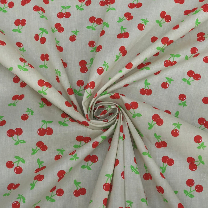 Polycotton-Bastelstoff mit Musikinstrumenten 