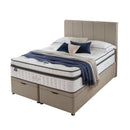 Silentnight Ultraflex 3000 & Ottoman Divan, Sandstone