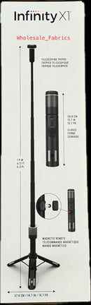 Infinity X1 2000 Lumen Camping LED Light 6ft Tripod Remote Detachable Lantern