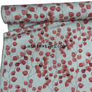 Linen Fabric Eucalyptus Money Leaves Cotton Canvas Linen Upholstery 54”, Spice