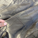 Brown Diamond Quilted Retro Taffeta Fabric - image 4 - Bull Ring Fabrics
