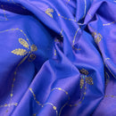 Taffeta Fabric Gold Sequins Floral Lilac Shot Bridal Dress Faux Silk Curtains 60