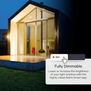 Atomi Smart Outdoor WiFi LED 2 Pack Wall Lights Sconces Google Home Housefront