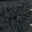 Halloween Draping Fabric Stretch Jersey Dress Material Multi-Use 60", BLACK