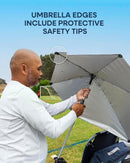 Sport-Brella Versa-Brella All Position Umbrella with Universal Clamp Camping