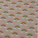 Rainbows in the Clouds 100% Cotton Fabric, Nursery Curtains & Upholstery 140cm - image 12 - Bull Ring Fabrics