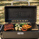Masterbuilt Portable Charcoal BBQ & Smoker with Cart in Black
