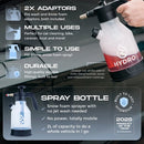 HYDRO Car Cleaning Kit 6 Piece Set Pre Wash Snow Lance Foam Shampoo Detailing
