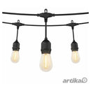 Artika Solar String Lights 20 LED 12.8m Patio Garden Outdoor Bar Remote USB-C