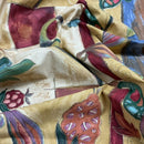 Abstract Pomegranate & Tulip Floral 100% Cotton Fabric, Upholstery 140cm - image 9 - Bull Ring Fabrics