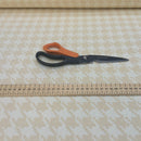 Cream Houndstooth Heavy Cotton Canvas Fabric, Ottilie Stevenson 140cm - image 3 - Bull Ring Fabrics