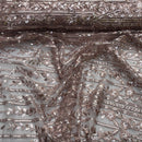 HEAVY SEQUINS LACE NET LACE Embroidery Bridal Wedding New Years Party Dress 54"