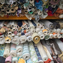 Designer Cotton Printed Fabric Designs Curtain Upholstery Material Wholesale