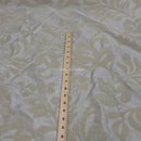 Beige Symphony Velvet Flock Floral Taffeta Fabric - image 3 - Bull Ring Fabrics