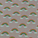 Rainbows in the Clouds 100% Cotton Fabric, Nursery Curtains & Upholstery 140cm - image 13 - Bull Ring Fabrics