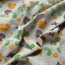 Colourful Butterflies & Flowers Linen Look Fabric, Curtain & Upholstery 140cm - image 3 - Bull Ring Fabrics