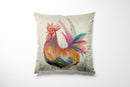 Cushion Bag Panels Animals Linen Fabric Kitten Dogs Rabbit Hare Peacocks 18x18"