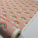 Rainbows in the Clouds 100% Cotton Fabric, Nursery Curtains & Upholstery 140cm - image 11 - Bull Ring Fabrics