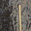 Bronze Rope Embroidery Taffeta Fabric - image 3 - Bull Ring Fabrics