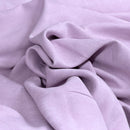 Lilac Suede Fabric Dress Crafts Cushions Interior Quilting Interior Material 54"