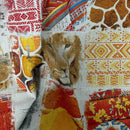 Safari Animal Patchwork Cotton Fabric, Lion, Zebra & Leopard Print 147cm - image 6 - Bull Ring Fabrics