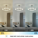 Artika Sunnyvale 28" (71cm) Ceiling Fan Light with Remote Control