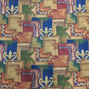 Designer Cotton Printed Fabric Designs Curtain Upholstery Material Wholesale